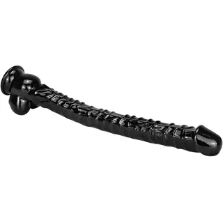 YXBLV 40cm XXL Realistischer Dildo mit Starke Saugnapf Riesen Extra lang Analdildos Dildos Groß Analplug ButtPlug Analdilatator G Punkt Stimulation Sexspielzeug für Herren Frauen,40cm,Black