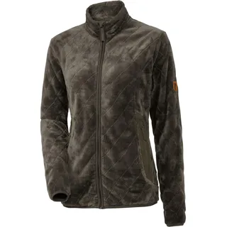 Parforce Damen Kuschelfleece-Steppjacke Oliv, XXL - XXL