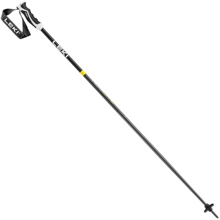 Leki Neolite Skistöcke, Dark Anthracite-Black-Yellow, 125cm