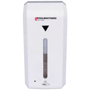 Toolbrothers kontaktloser automatischer Desinfektionsspender Sensor 1000ml Tank, Netz- und Batteriebetrieb für öffentliche