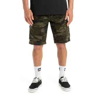 QUIKSILVER Cargoshorts »Crucial Battle Cargo« Quiksilver Camo Print Crucial Battle