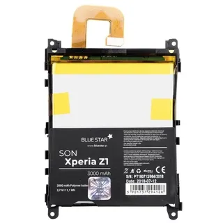Bluestar Akku Ersatz kompatibel mit Sony Xperia Z1 3000 mAh Austausch Batterie Accu LIS1525ERPC