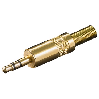 goobay Klinkenstecker - 3,5 mm - stereo