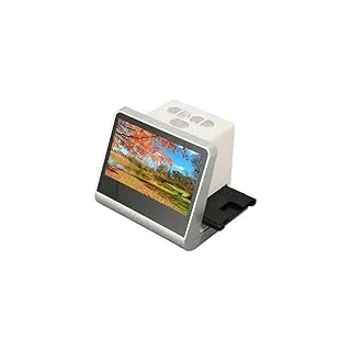 22-MP-Film- und Diascanner, 5-Zoll-Farbbildschirm-Negativfilm und Digitalisierer, Konvertiert 135-Film/126KPK/110-Film/Super8/Dia in Hochauflösendes 22-MP-JPEG, Integriert in