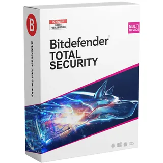BitDefender Total Security 2025 3 Geräte 2 Jahre ESD DE Win Mac Android iOS
