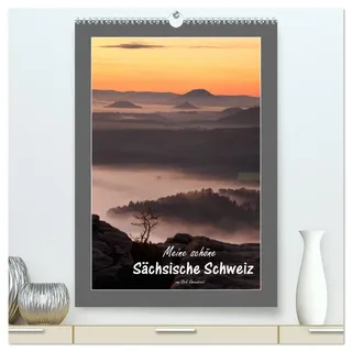 Calvendo Meine schöne Sächsische Schweiz (hochwertiger Premium Wandkalender 2026 DIN A2 hoch), Kunstdruck in Hochglanz: Bildkalender aus dem Nationalpark Sächsische Schweiz (CALVENDO Natur)
