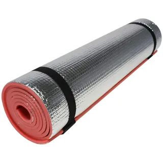 Alu Campingmatte Isomatte Adventure 180 x 50 cm Rot
