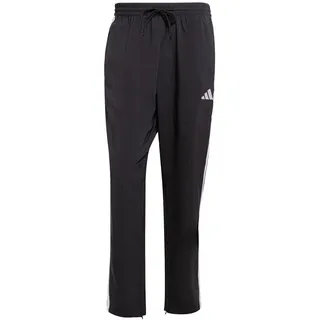 adidas Essentials 3-Streifen Stanford Open Hem Hose Black / White M