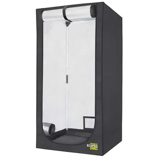 Garden Highpro Growbox 80 x 80 x 180 cm Schwarz