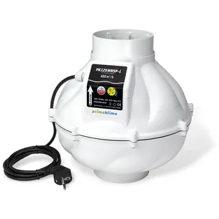 Prima Klima Whisperblower Rohrventilator PK125-WHSP-L 480 m3/h
