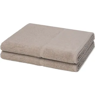 2 X Duschtuch im Set Cashmere Grau