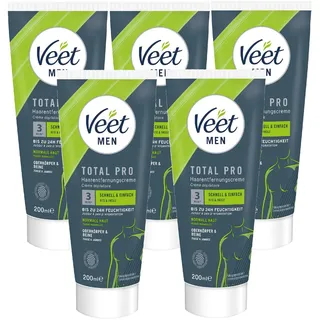 Veet for Men Haarentfernungs-Creme Power Effect 5 x 200ml