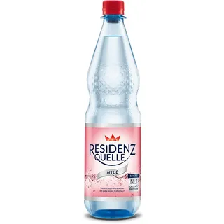 Residenzquelle Mineralwasser Mild PET 12 x 1,0 L / Flasche #85029