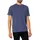 Reg Shield Kurzarm-T-Shirt Dark Jeansblue Melange M
