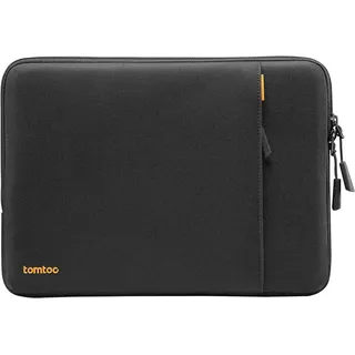 Tomtoc A13D2D1GP Defender-A13 Laptop-Sleeve Kit 2-teilig, 14 Zoll Größe, Schwarz