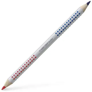 Silbentrennstift Jumbo Grip bicolor rot/blau