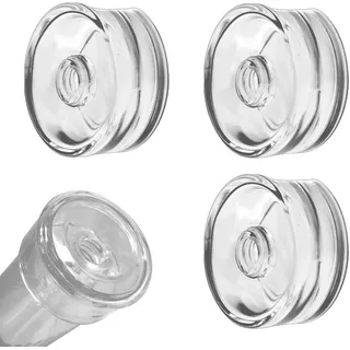 Penis Vergrößerungspumpen Set mit 3 Ersatz Silikonhüllen für Vakuumpumpe für den Mann Silikon Penis Pumpe Penispumpe Manschette Penis Pumps Passend für Öffnungen von 6.5 bis 7.2 cm