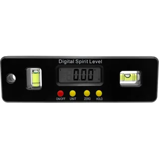 Winkelmesser digital mit integrierter Wasserwaage, 150 mm
