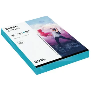A4 80 g/m2 100 Blatt blau