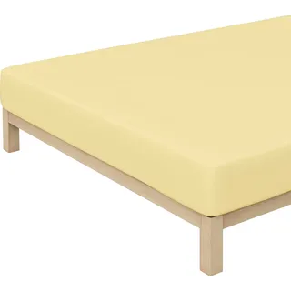Baumwolle 90 x 190 - 100 x 220 cm yellow mid