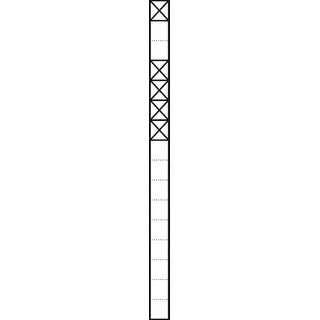 Siedle Kommunikations-Stele KS 616-1/4 W