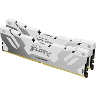 Kingston 32GB (2x16GB) Kingston Fury Renegade White DDR5-6800 CL36 RAM Arbeitsspeicher