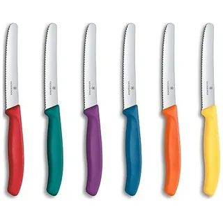 Victorinox Swiss Classic Frühstücksmesser Set 6-tlg. 11 cm mehrfarbig