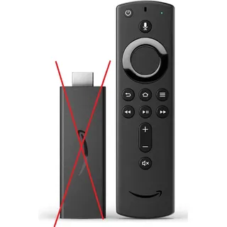 Originale Amazon Alexa Fernbedienung Fire TV Stick ( 2nd Gen.) - Rot
