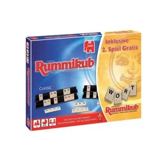 JUMBO Spiele Rummikub und Wort Rummikub 2 in 1