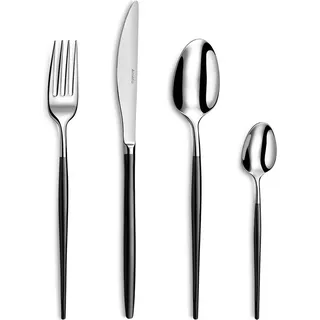 Amefa 16-tlg. Besteckset SOPRANO - Schwarz