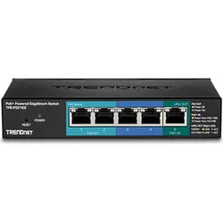 Trendnet TPE-P521ES (5 Ports), Netzwerk Switch, Schwarz
