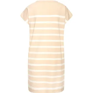 S.Oliver Damen Nachthemd beige-weiß-gestreift Gr.40/42