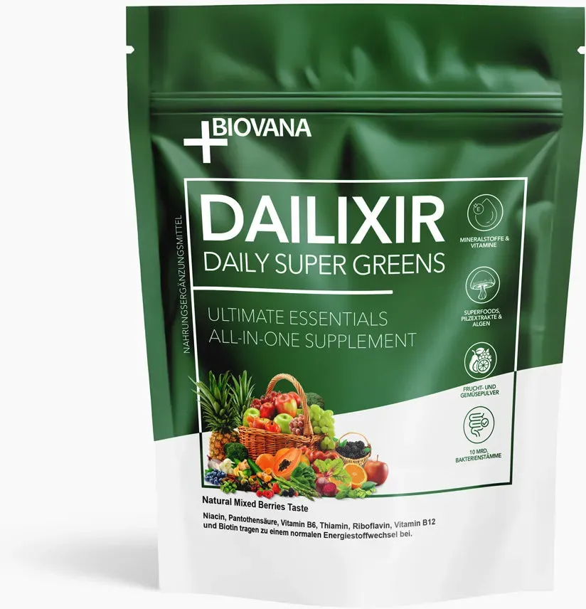 Biovana Dailixir Komplettpaket (inkl. Flasche & Löffel)