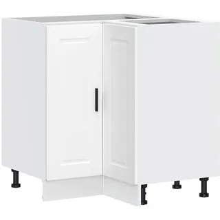 vidaXL Eckunterschrank Porto 0 x 0 x 0 cm Weiß