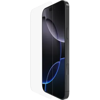 Belkin ScreenForce UltraGlass 2 Schutzfolie für iPhone 16 Pro Max, kratzfest, dünnes Glas, mit Positionierungsschale zur blasenfreien Anbringung, 9H Härte, Displayschutz für iPhone 16 Pro Max