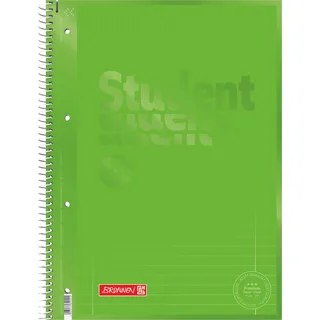 Brunnen Collegeblock Premium Student A4 liniert Lineatur 27 kiwi
