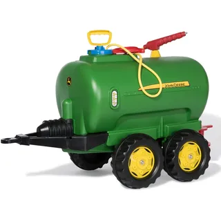 Rolly Toys rollyTanker John Deere Tankwagen (für Kinder 3-10 Jahre, mit Pumpe und Spritze, 30 Liter, Auslaufhahn) 122752, grün
