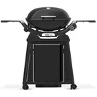 Weber Q2200N Gasgrill mit Rollwagen Black
