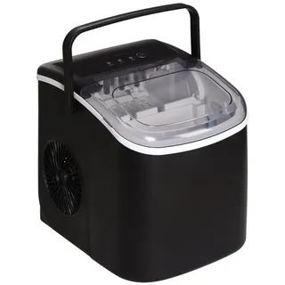 Homcom Eiswürfelmaschine 12KG/24H – Ice Maker 9 Würfel in 6 Min. mit Griff & Reinigung