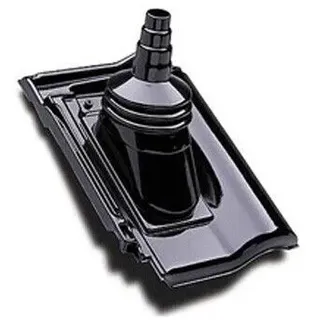 Fleck Antennendurchgang PVC Braas Granat 11 dunkelbraun matt