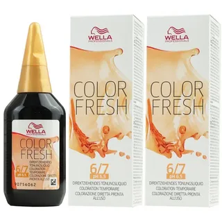 Wella Color Fresh 6/7 dunkelblond braun 75 ml
