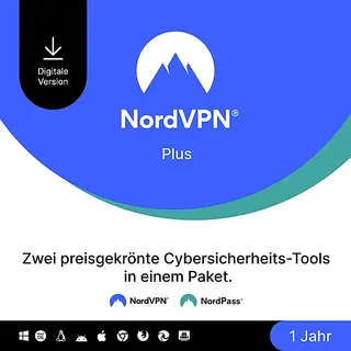 NORDVPN PLUS 1Y (VPN UND PASSWORTMANAGER) - [Multiplattform]