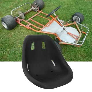 Go-Kart-Sitz Für Go-Karts, Drift-Autos, Balance-Autos, Großer Autositz, Rückenlehne, Sattel, Sprint-Bahn-Sitz-Set, Komfortables Ergonomisches Design 19.69 * 17.32 * 9.84in