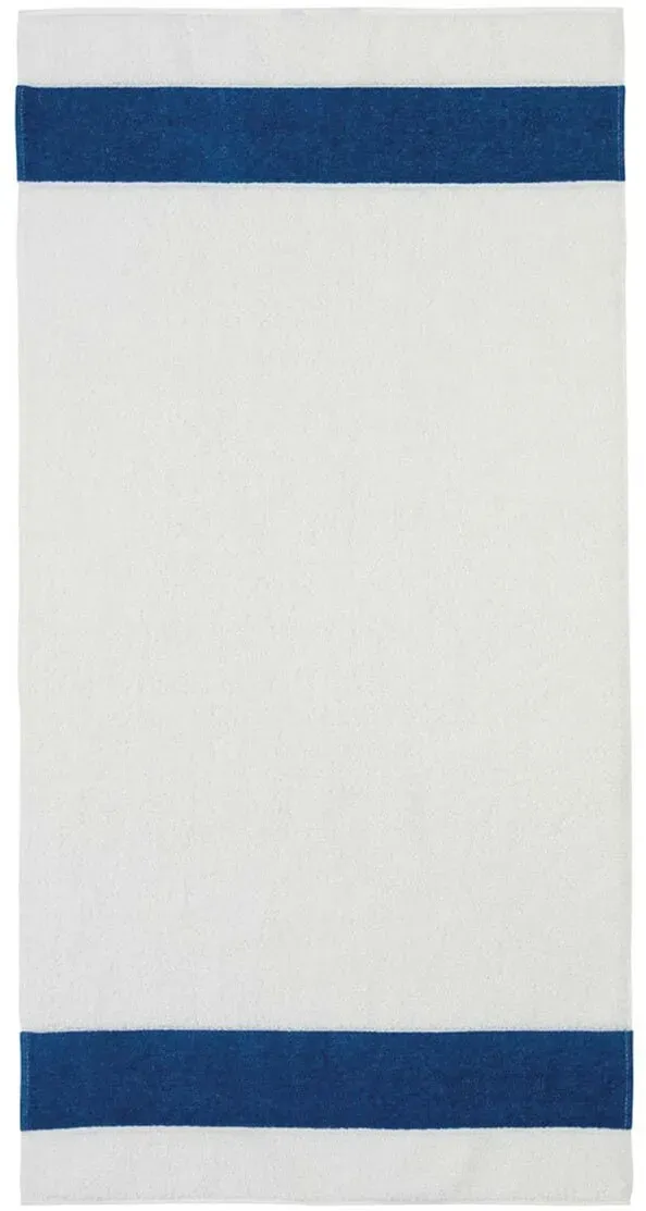 Feiler Handtücher Exclusiv mit Chenillebordüre Handtuch 50x100 cm | keramblau - blau