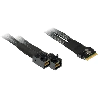 Inter-Tech SFF-8654 8i - 2x SFF-8643, 0,75 m