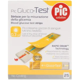 Pic Solution GlucoTest Streifen 25-Teilig