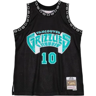 Mitchell & Ness, Herren, Sportshirt, NBA-Trikot Vancouver Grizzlies Mike Bibby (L), Schwarz, L
