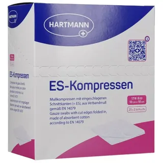 Hartmann ES-Kompressen 10 x 10 cm