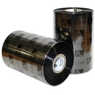 Zebra 2300 Standard Wachs-Farbband 83mm x 450m / Kern 25,4 / schwarz 02300BK08345