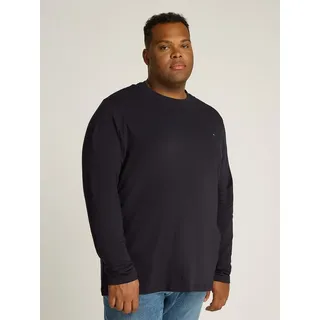 Tommy Hilfiger Big & Tall Longsleeve BT-STRETCH SLIM FIT L/S TEE-B blau 5XL